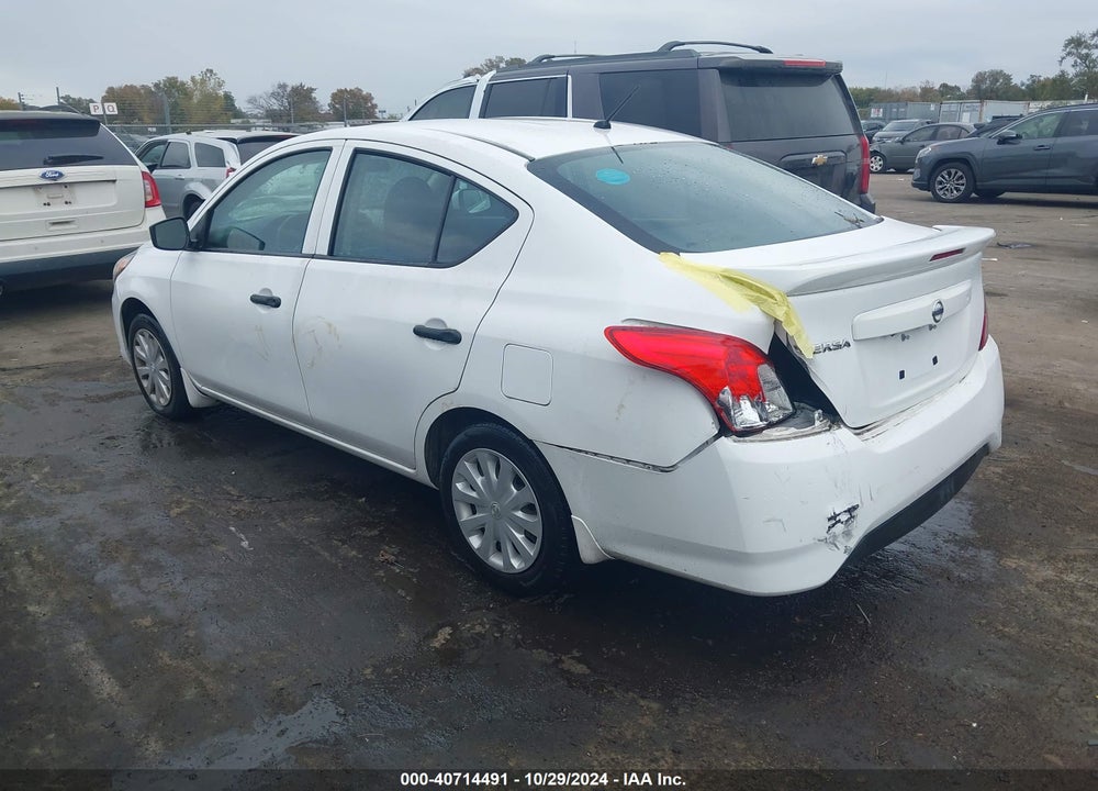 2019 NISSAN VERSA 1.6 S+ VIN: 3N1CN7APXKL829816