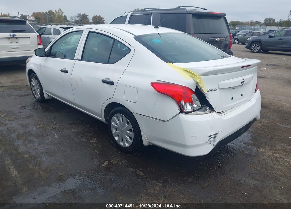 2019 NISSAN VERSA 1.6 S+ VIN: 3N1CN7APXKL829816