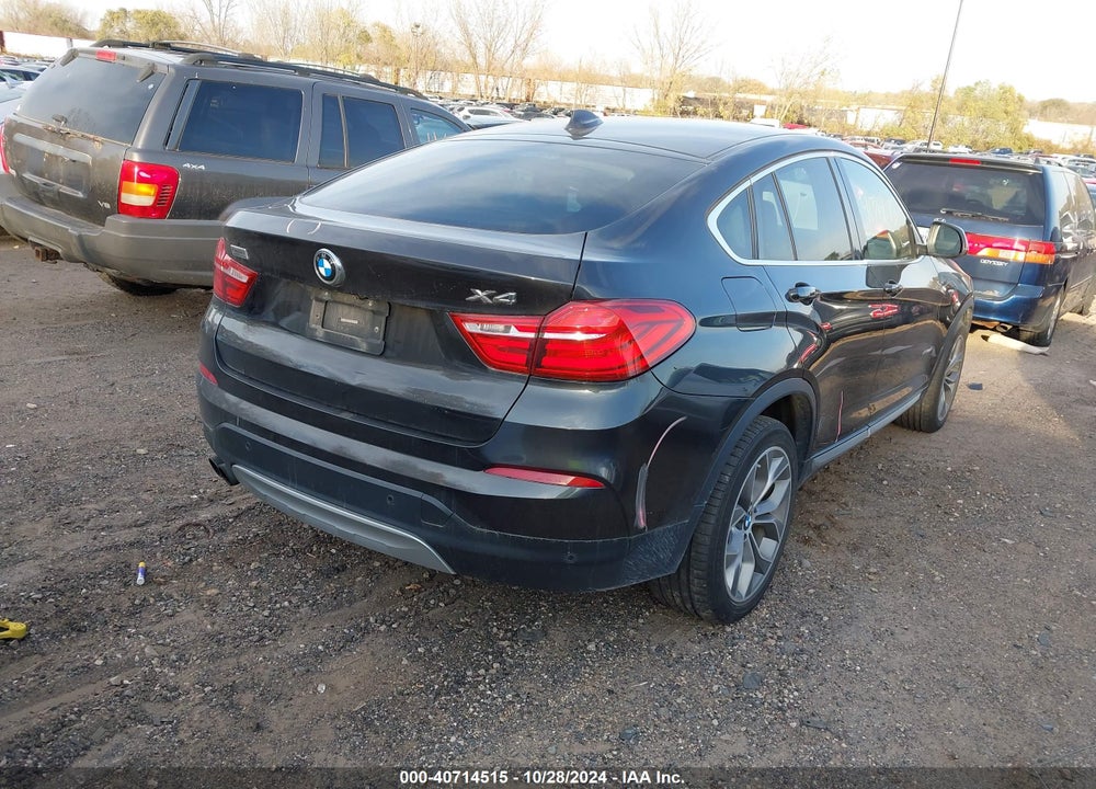 2015 BMW X4 XDRIVE28I VIN: 5UXXW3C51F0M87142