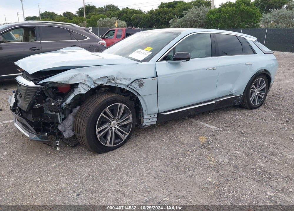 2024 CADILLAC LYRIQ LUXURY W/1SD VIN: 1GYKPRRK0RZ116010