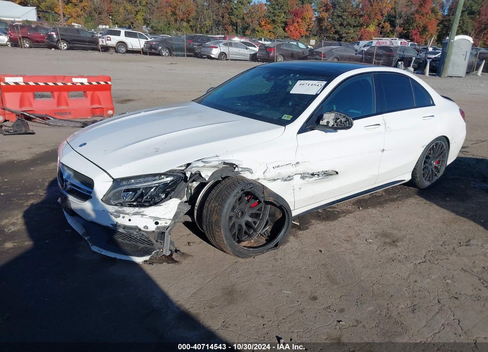 2016 MERCEDES-BENZ AMG C 63 S VIN: 55SWF8HB1GU149329