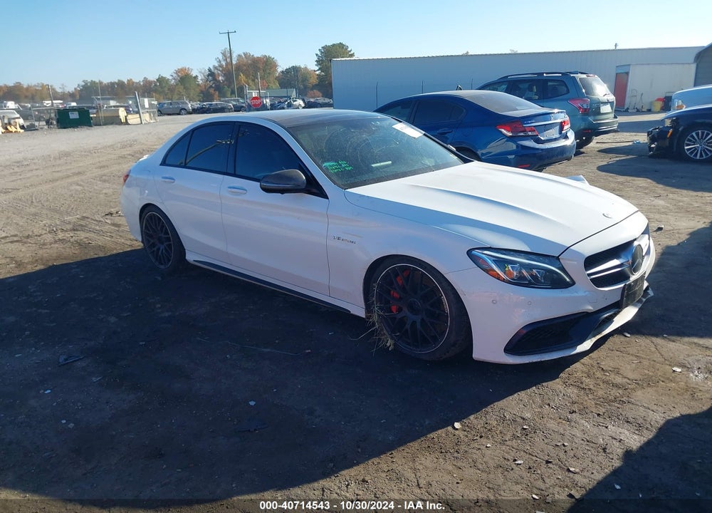2016 MERCEDES-BENZ AMG C 63 S VIN: 55SWF8HB1GU149329