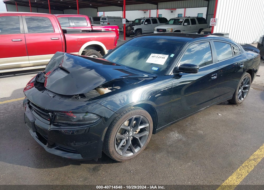 2022 DODGE CHARGER SXT RWD VIN: 2C3CDXBG1NH183212