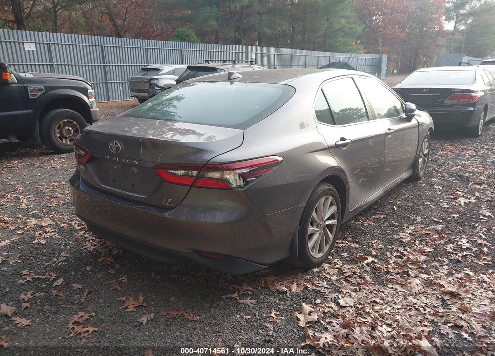 2022 TOYOTA CAMRY LE AWD VIN: 4T1R11BK8NU068583
