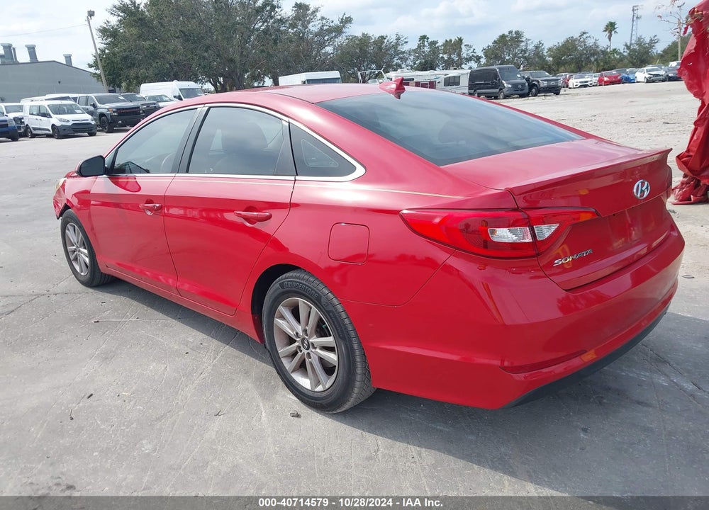 2017 HYUNDAI SONATA SE VIN: 5NPE24AF8HH448446