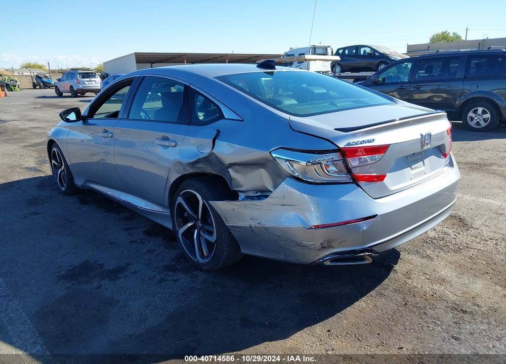 2022 HONDA ACCORD SPORT VIN: 1HGCV1F31NA054707