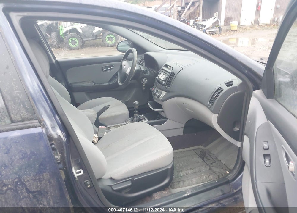 2010 HYUNDAI ELANTRA BLUE VIN: KMHDU4AD9AU188327