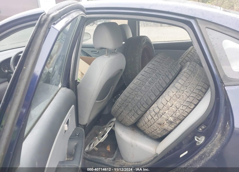 2010 HYUNDAI ELANTRA BLUE VIN: KMHDU4AD9AU188327