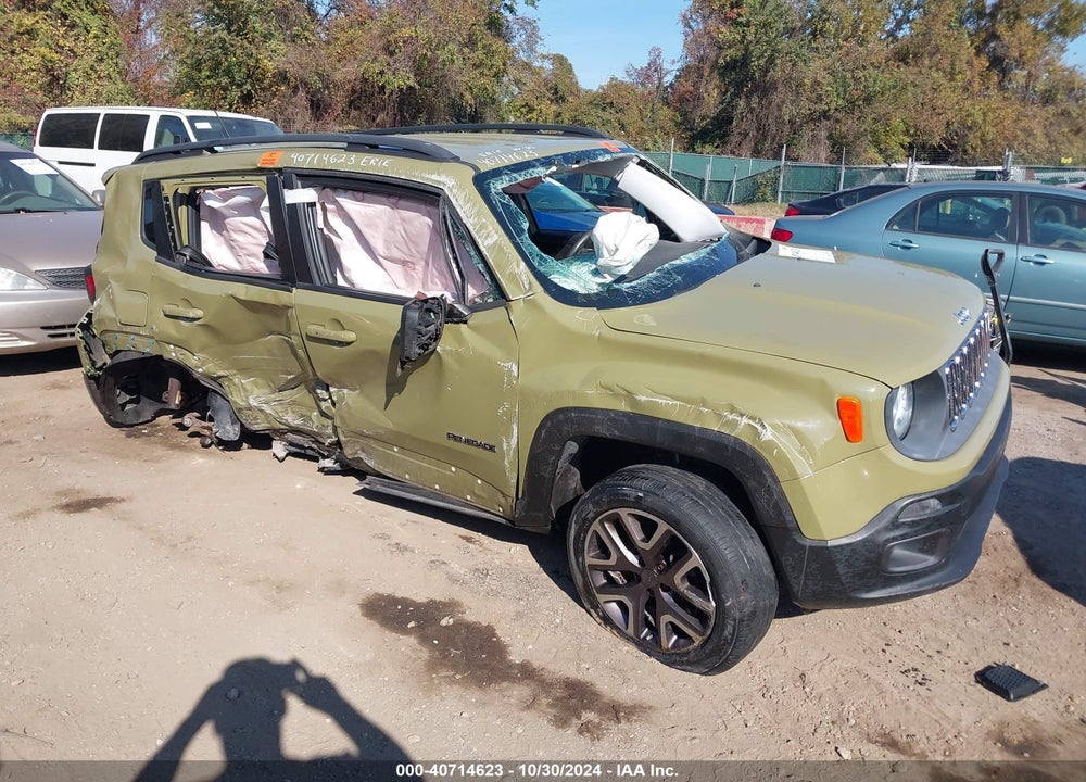 2015 JEEP RENEGADE LATITUDE VIN: ZACCJBBT0FPC04877