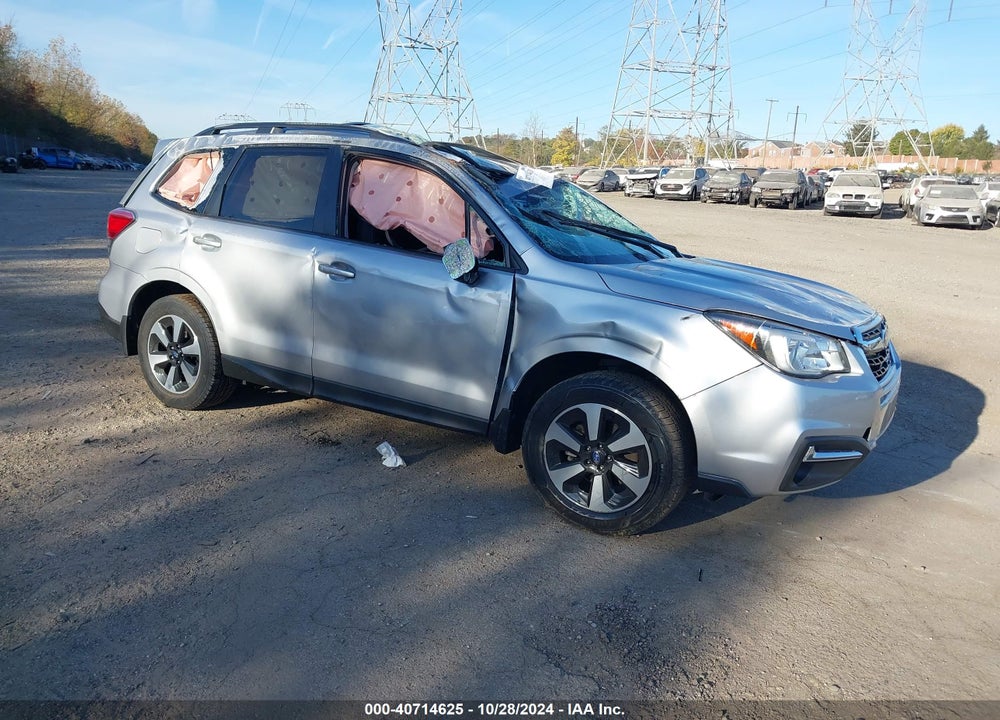 2018 SUBARU FORESTER 2.5I PREMIUM VIN: JF2SJAGC8JH470423