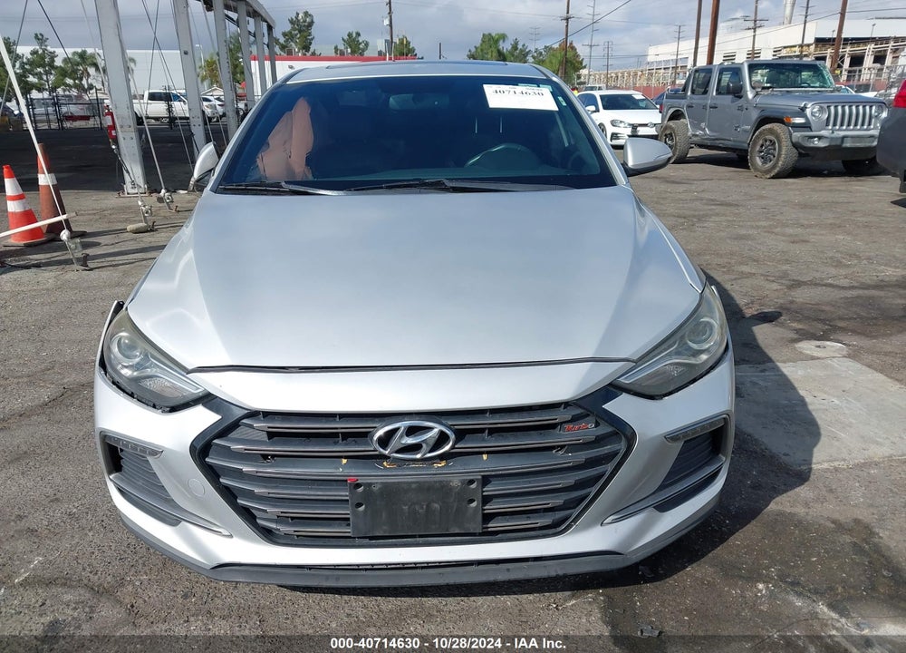 2018 HYUNDAI ELANTRA SPORT VIN: KMHD04LB5JU456927