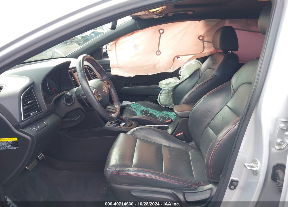 2018 HYUNDAI ELANTRA SPORT VIN: KMHD04LB5JU456927