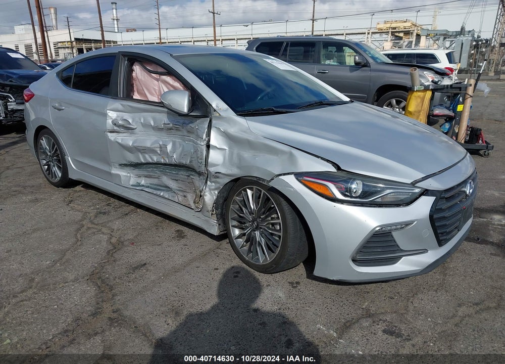 2018 HYUNDAI ELANTRA SPORT VIN: KMHD04LB5JU456927