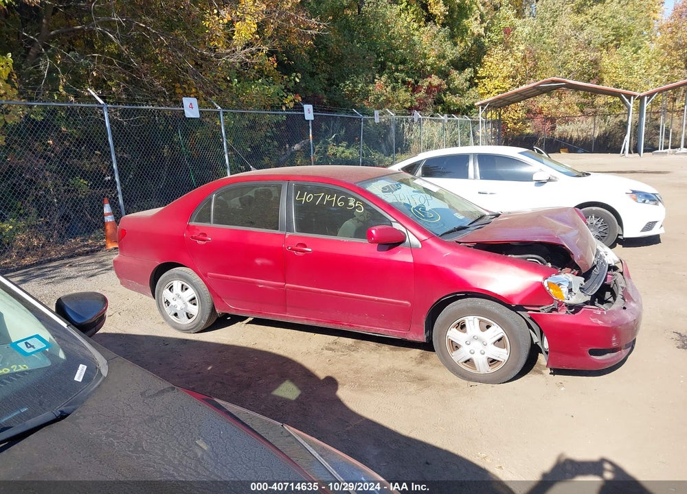 2007 TOYOTA COROLLA LE VIN: 2T1BR30E37C843590