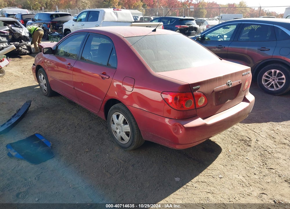 2007 TOYOTA COROLLA LE VIN: 2T1BR30E37C843590