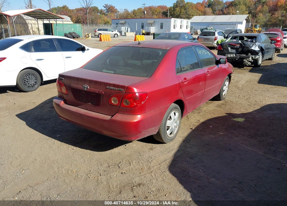 2007 TOYOTA COROLLA LE VIN: 2T1BR30E37C843590