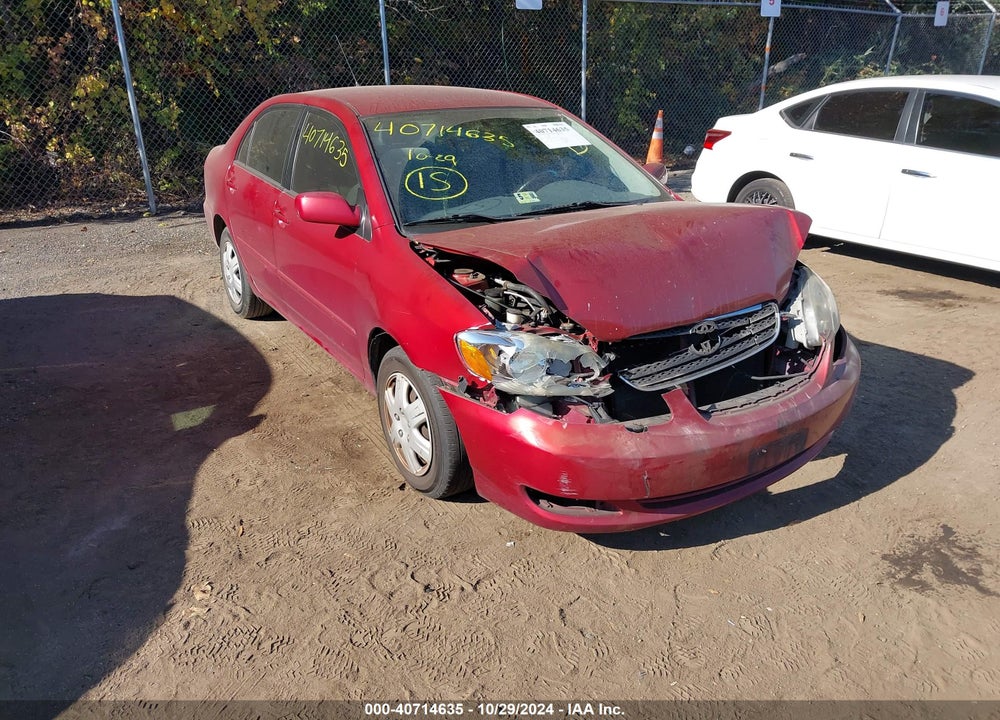 2007 TOYOTA COROLLA LE VIN: 2T1BR30E37C843590