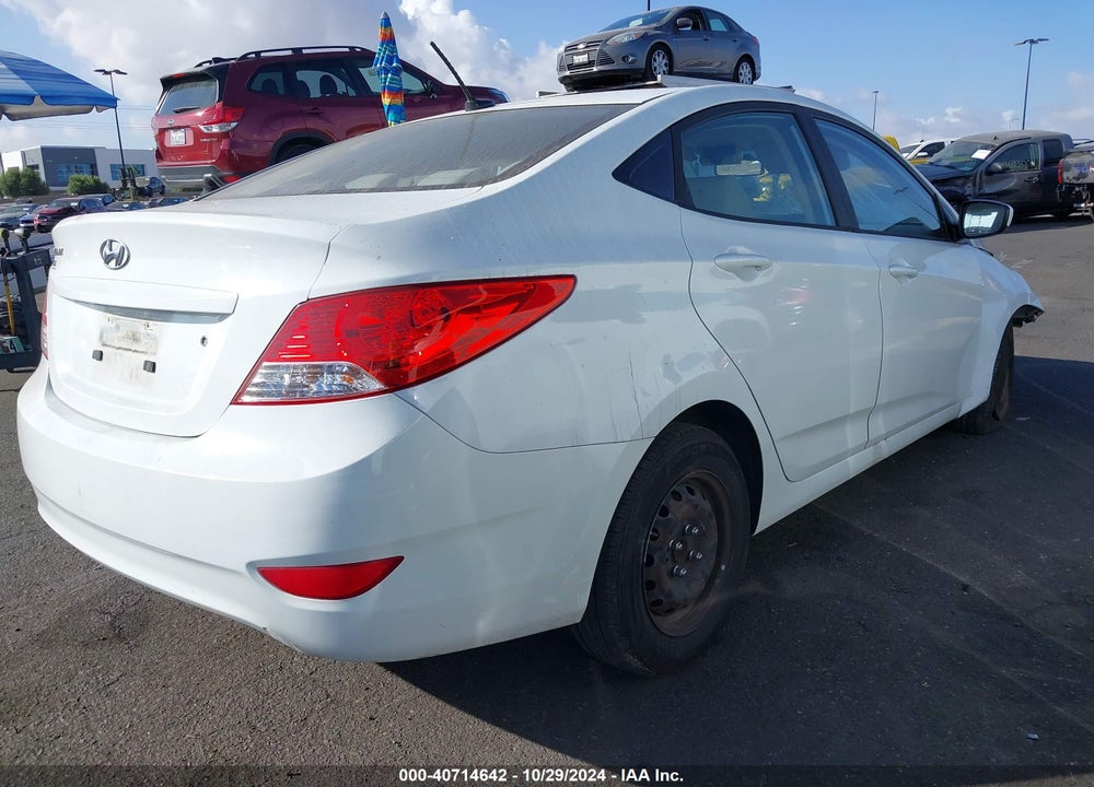 2013 HYUNDAI ACCENT GLS VIN: KMHCT4AE7DU537724