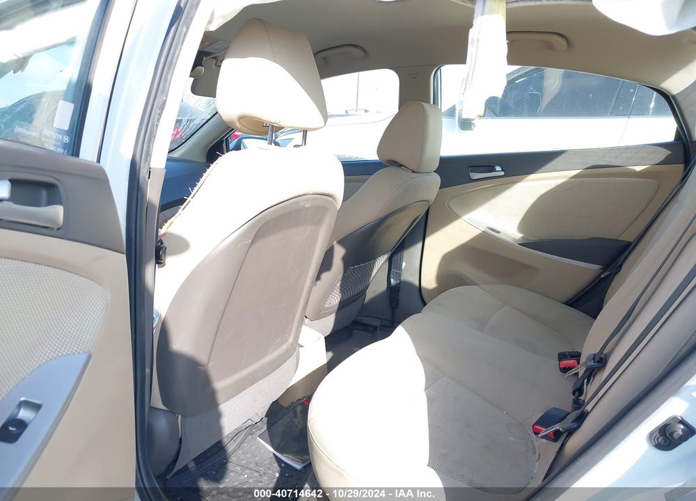 2013 HYUNDAI ACCENT GLS VIN: KMHCT4AE7DU537724