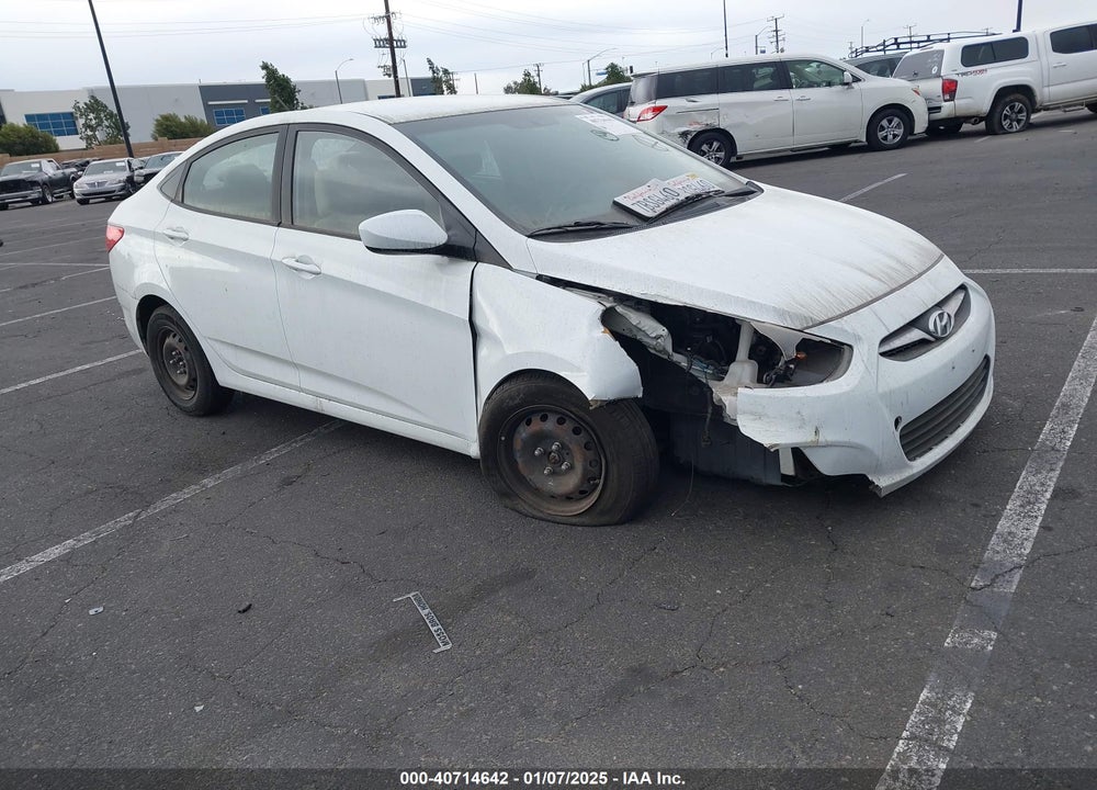 2013 HYUNDAI ACCENT GLS VIN: KMHCT4AE7DU537724