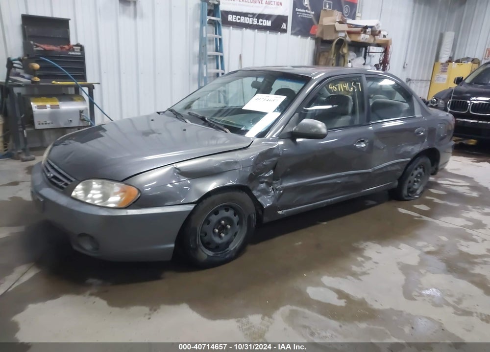 2003 KIA SPECTRA LS VIN: KNAFB121335290836