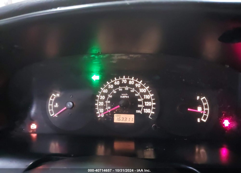 2003 KIA SPECTRA LS VIN: KNAFB121335290836