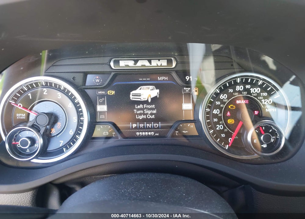 2022 RAM 1500 BIG HORN 4X2 5'7 BOX VIN: 1C6RREFG2NN275093