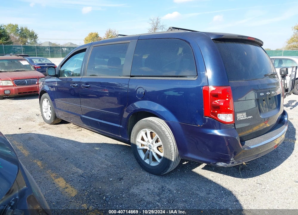 2016 DODGE GRAND CARAVAN SXT VIN: 2C4RDGCG5GR216701