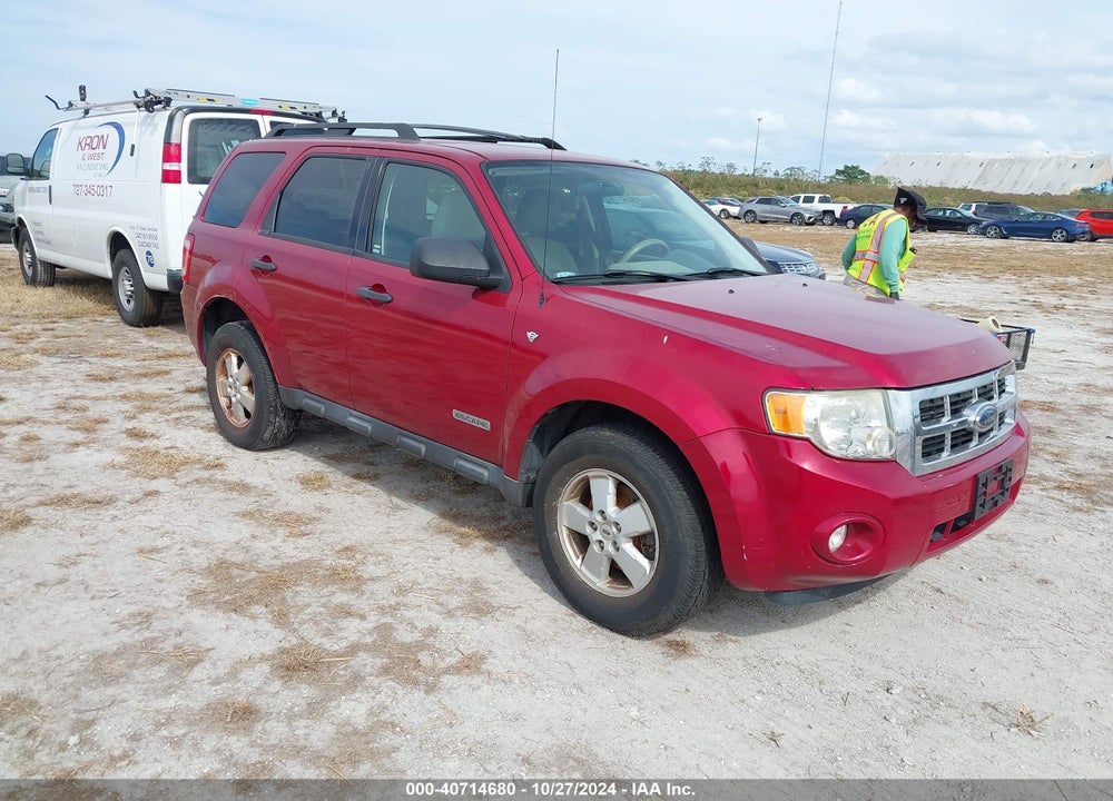 2008 FORD ESCAPE XLT VIN: 1FMCU03188KD74454