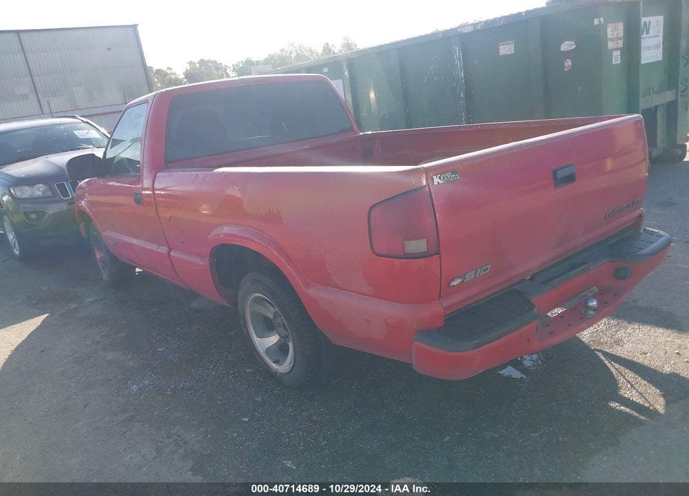 2000 CHEVROLET S-10 LS VIN: 1GCCS1442YK111420