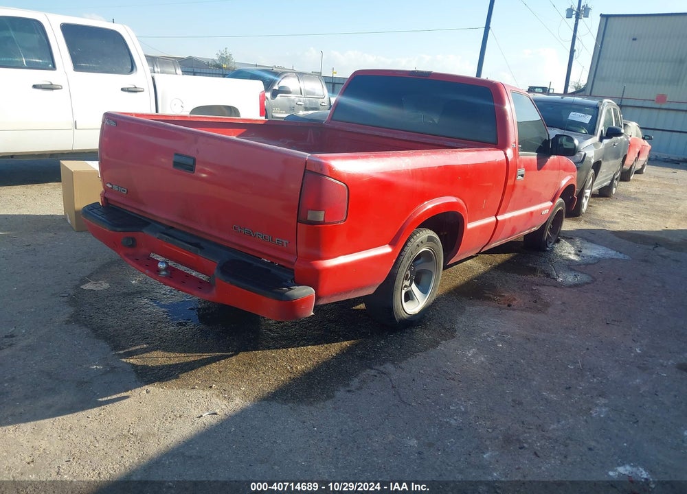 2000 CHEVROLET S-10 LS VIN: 1GCCS1442YK111420