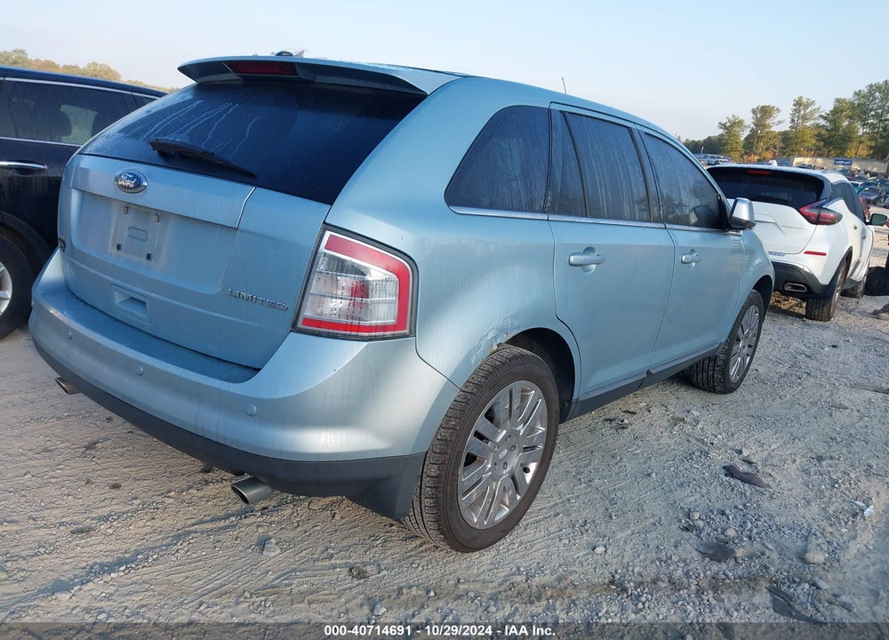 2008 FORD EDGE LIMITED VIN: 2FMDK39C78BA84334
