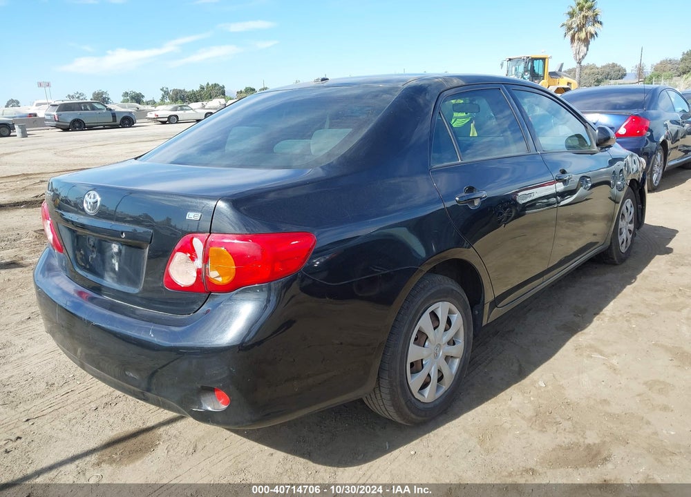 2009 TOYOTA COROLLA LE VIN: JTDBL40E99J016515