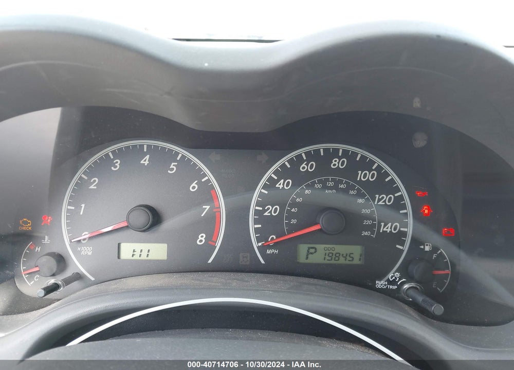 2009 TOYOTA COROLLA LE VIN: JTDBL40E99J016515