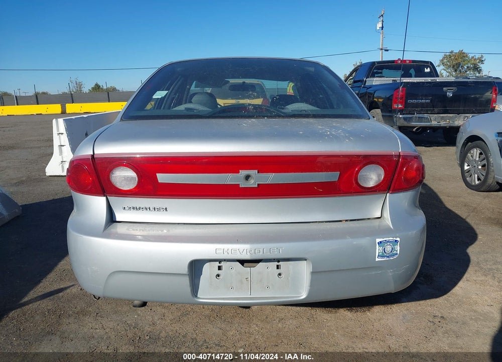 2003 CHEVROLET CAVALIER VIN: 1G1JC52F737338381