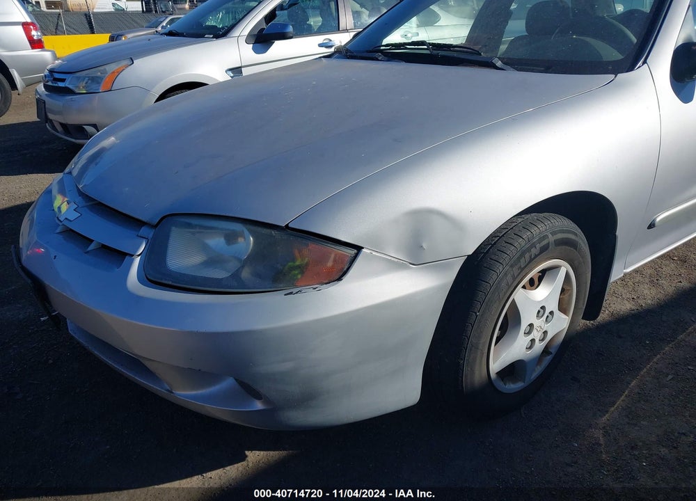 2003 CHEVROLET CAVALIER VIN: 1G1JC52F737338381