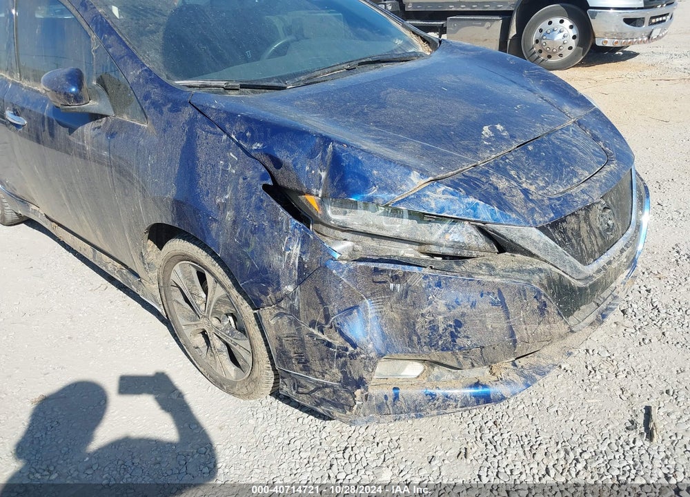 2022 NISSAN LEAF SL PLUS 62 KWH VIN: 1N4BZ1DV8NC557809