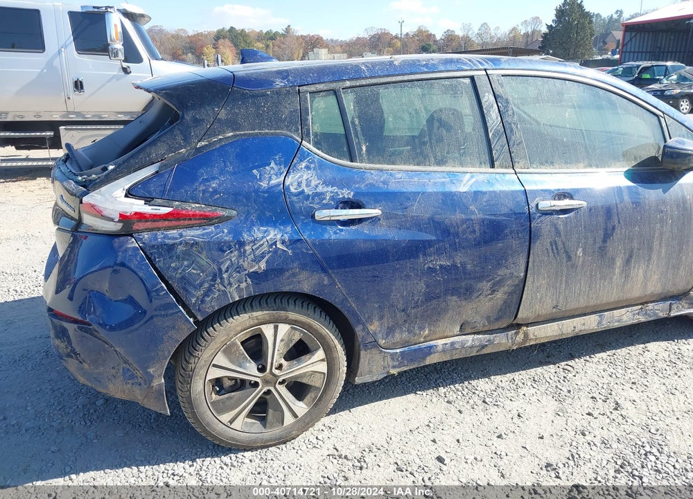 2022 NISSAN LEAF SL PLUS 62 KWH VIN: 1N4BZ1DV8NC557809