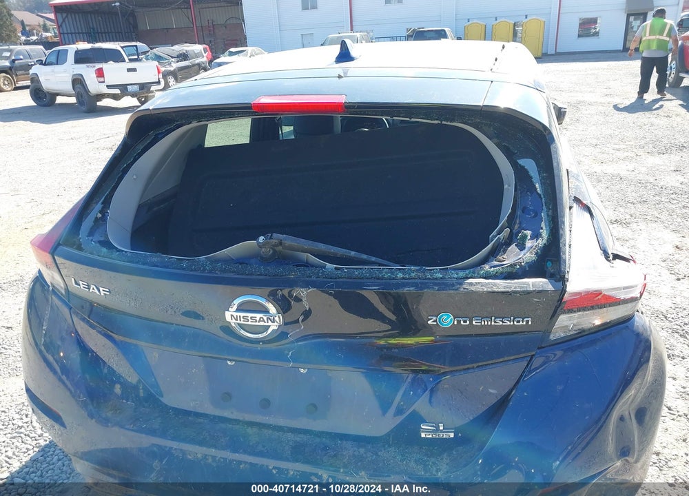 2022 NISSAN LEAF SL PLUS 62 KWH VIN: 1N4BZ1DV8NC557809