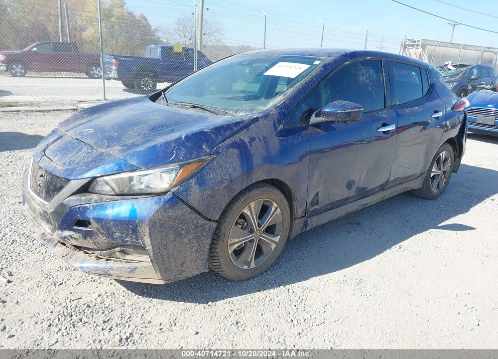2022 NISSAN LEAF SL PLUS 62 KWH VIN: 1N4BZ1DV8NC557809