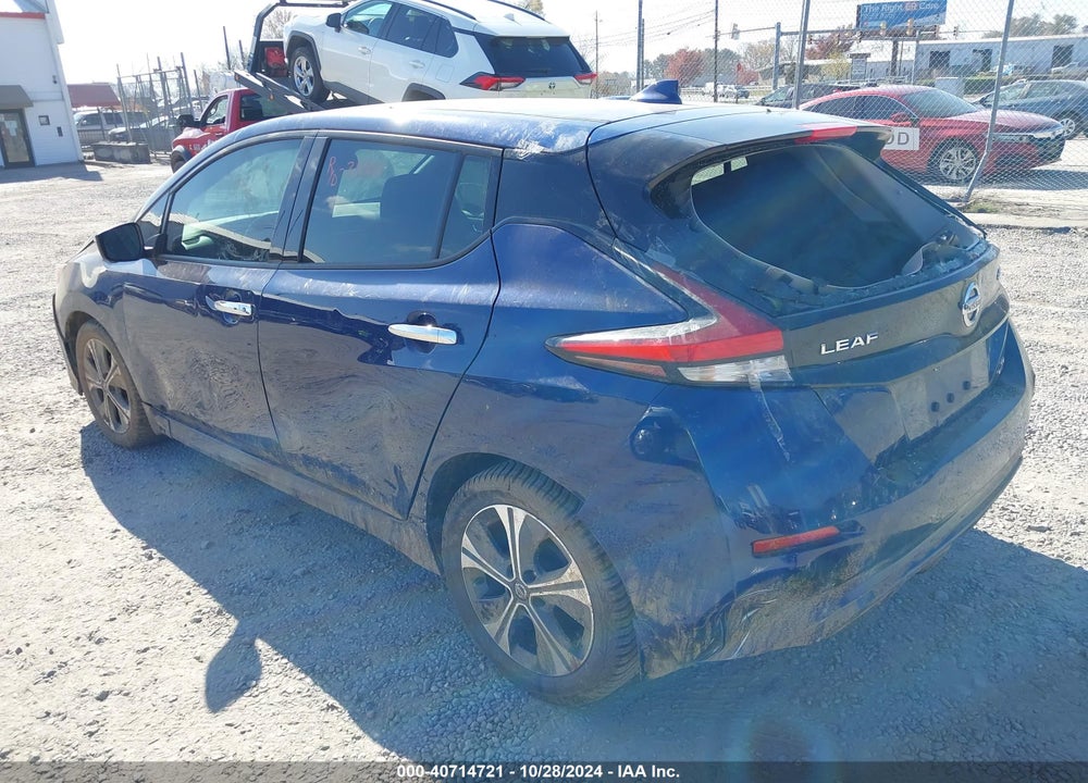 2022 NISSAN LEAF SL PLUS 62 KWH VIN: 1N4BZ1DV8NC557809