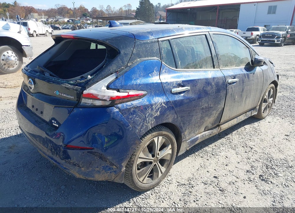2022 NISSAN LEAF SL PLUS 62 KWH VIN: 1N4BZ1DV8NC557809