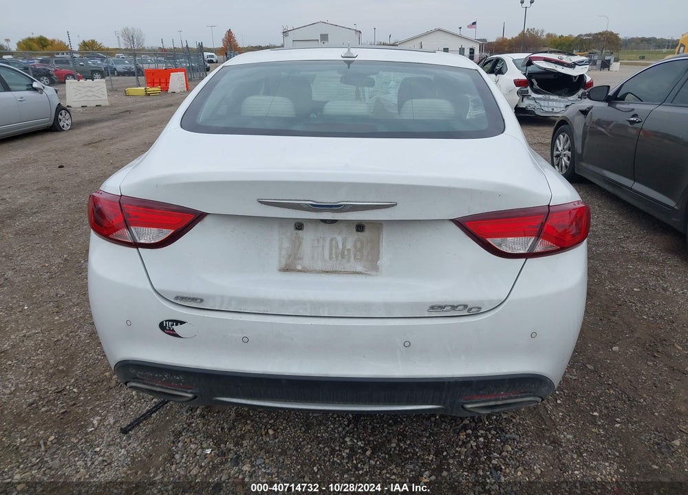 2015 CHRYSLER 200 VIN: 1C3CCCEGXFN540581