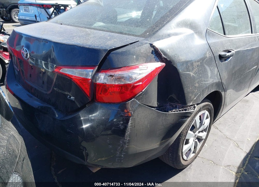 2016 TOYOTA COROLLA LE VIN: 5YFBURHE1GP507927