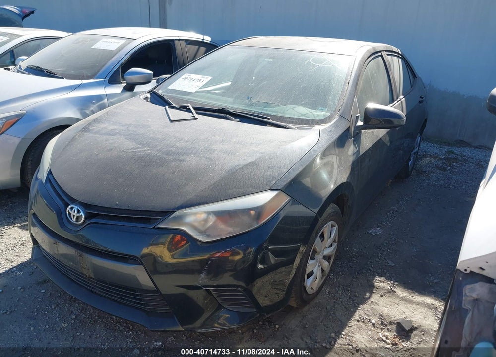 2016 TOYOTA COROLLA LE VIN: 5YFBURHE1GP507927