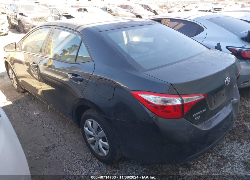 2016 TOYOTA COROLLA LE VIN: 5YFBURHE1GP507927