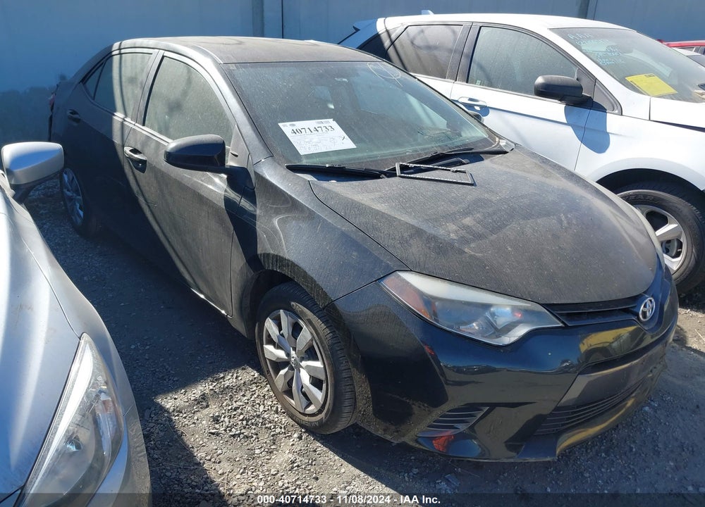 2016 TOYOTA COROLLA LE VIN: 5YFBURHE1GP507927