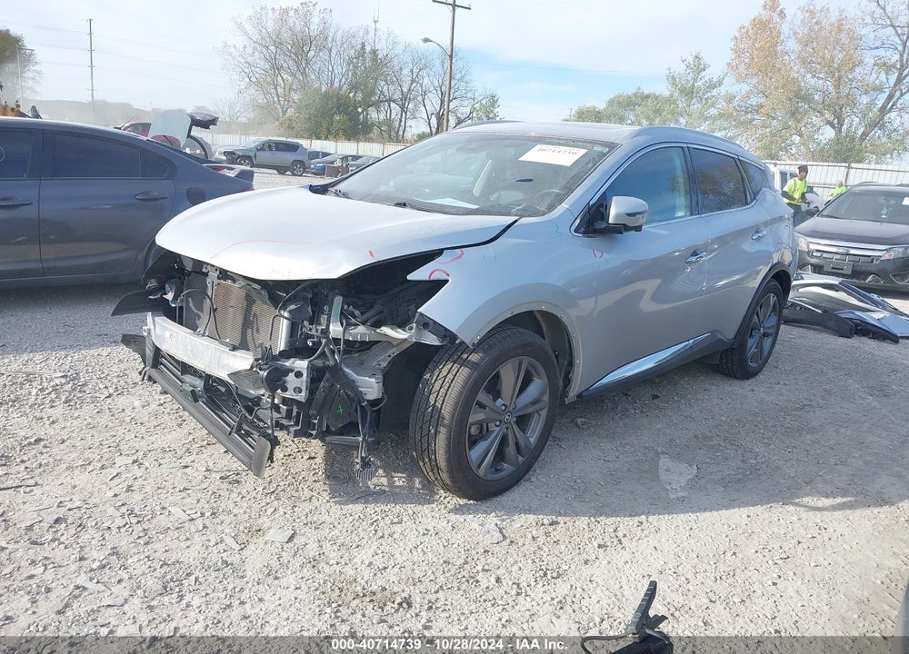 2019 NISSAN MURANO PLATINUM VIN: 5N1AZ2MS3KN137355