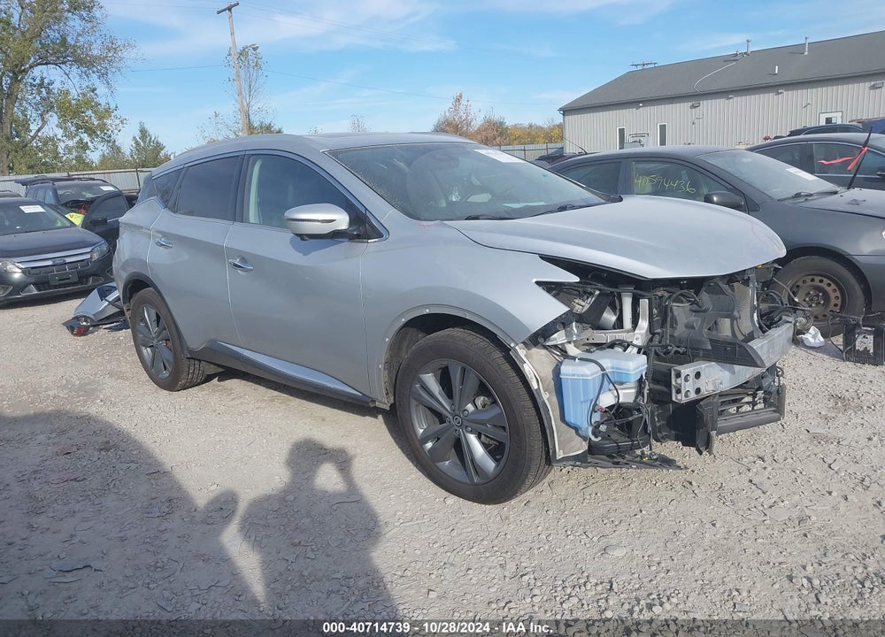2019 NISSAN MURANO PLATINUM VIN: 5N1AZ2MS3KN137355