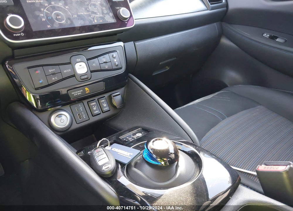 2021 NISSAN LEAF SV 40 KWH VIN: 1N4AZ1CV6MC550644